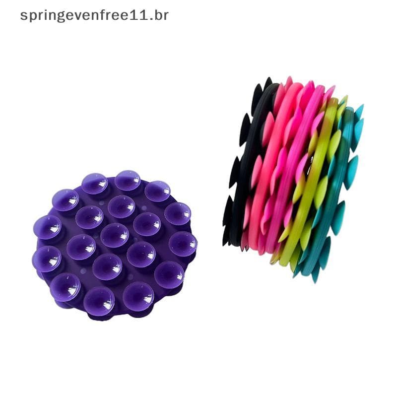 Primavera Portátil Silicone Ventosa Montagem Do Telefone Dupla Face Carro Braet Universal Telefones Celulares Suporte BR