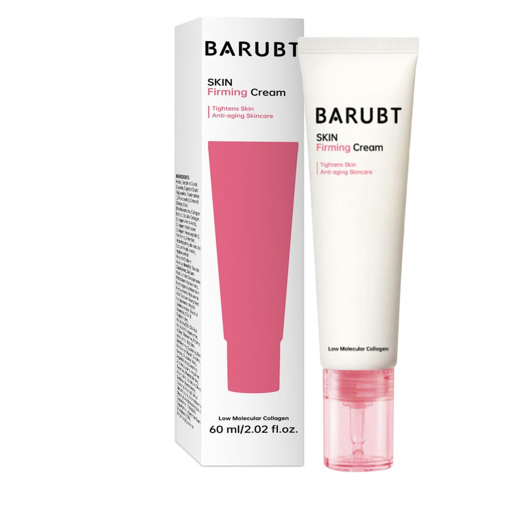 Creme Facial BARUBT Colágeno | Efeito Tensor e Anti-Idade 60ml