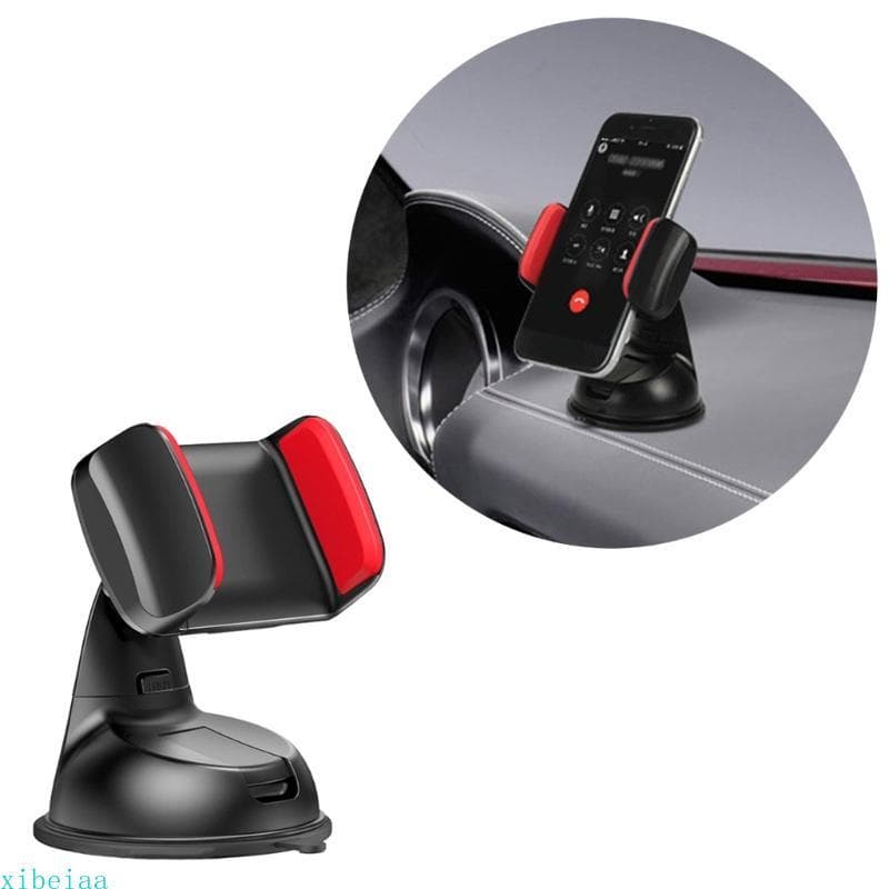 xibeiaa Instalação Rápida Suporte Do Telefone Carro Ventosa Montagem Para Painel Pára-Brisa Rotação 360 Graus Enca