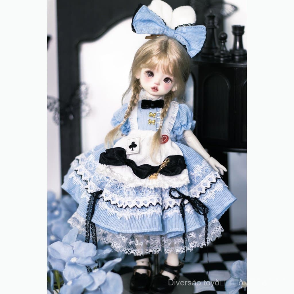 Roupas para bonecas, acessórios, roupas para bonecas BJD 1/6, Alice, Cherry, Little Six, boneca BJD articulada, roupas p