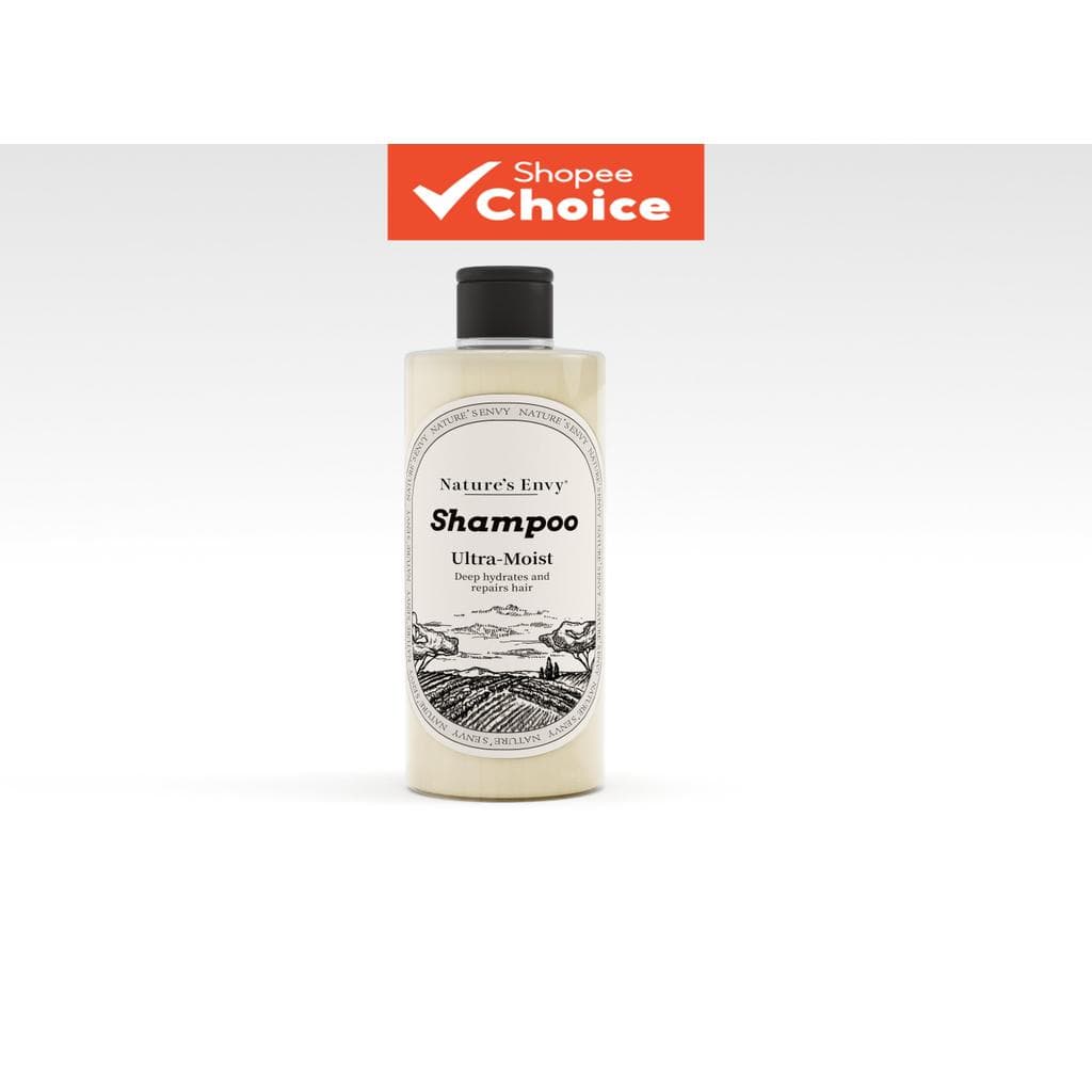 Shampoo Nature's Envy Ultra-Hidratante 100ml – Reparação profunda e hidratação intensa para cabelos secos, danificados e