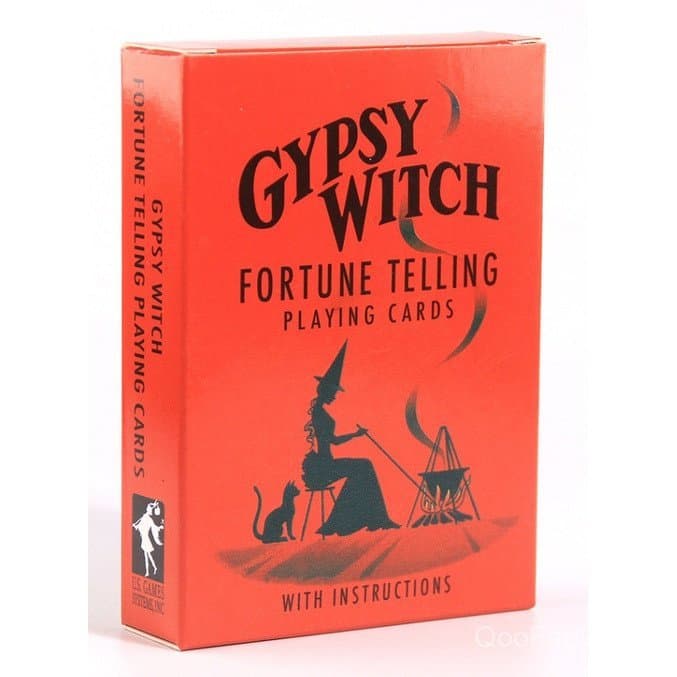 Baralho de cartas de adivinhação de bruxa cigana, baralho de tarô, jogos de oráculo, jogo de família, diversão, jogo de 