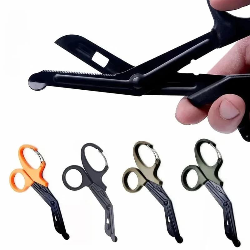 Kit de primeiros socorros para resgate, bandagem para traumas, tesoura médica, equipamento de emergência EDC, equipament