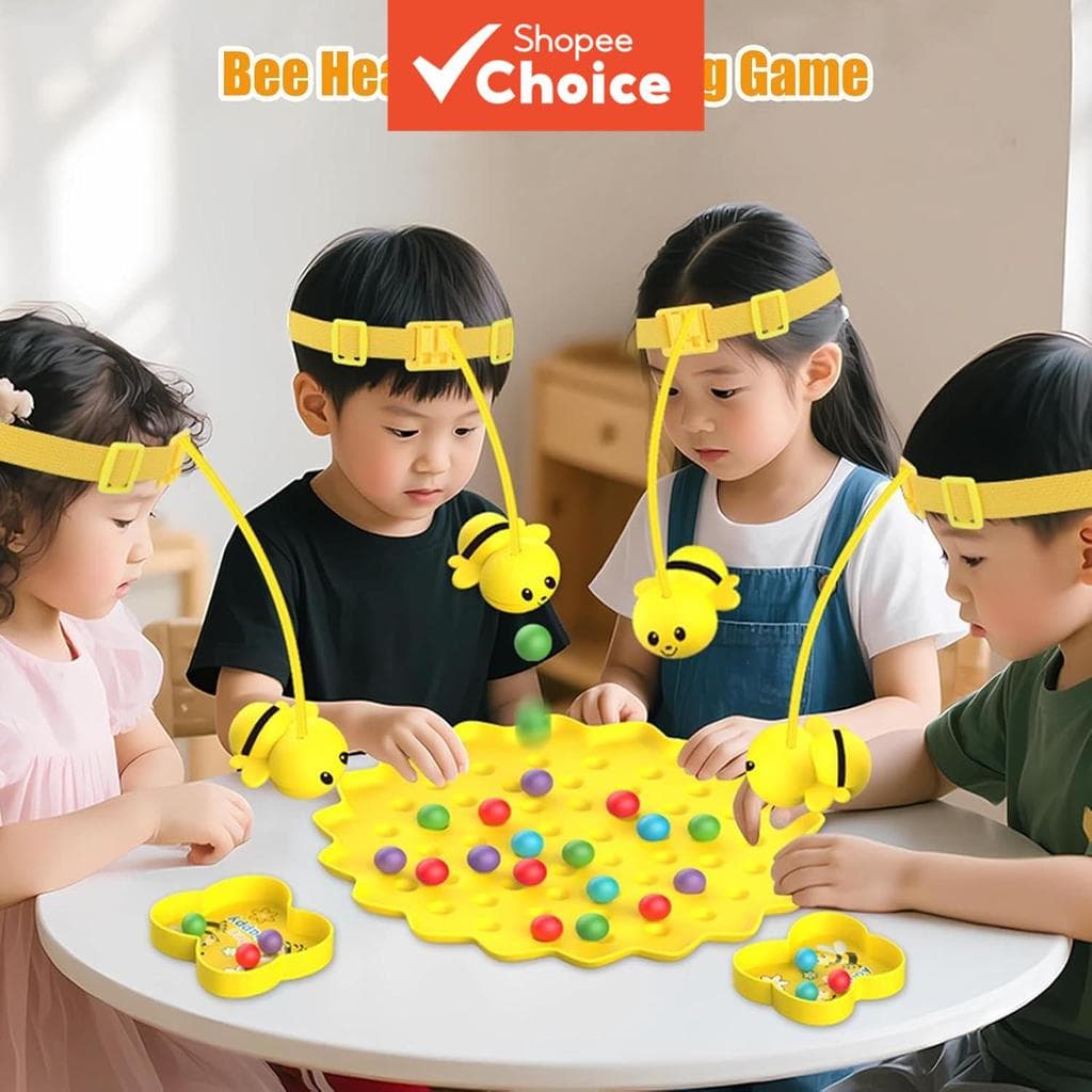 Bumble Bee Brinquedo Magnético, Jogos de Tabuleiro Divertidos para Família, Quebra-cabeça Montessori de Classificação e