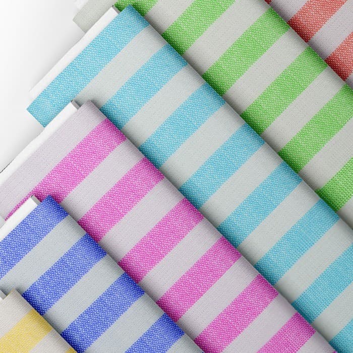 Tecido Tricoline Fio Tinto Listrado GG Pano Decoração Artesanato Costura Patchwork Mesa