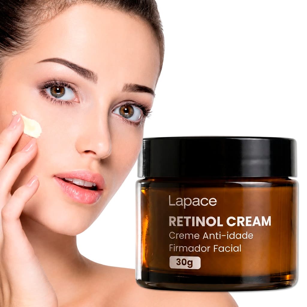 Retinol Creme Facial Coreano Anti-idade Hidratante Anti-Envelhecimento para Rosto Firmeza Lapace 30g