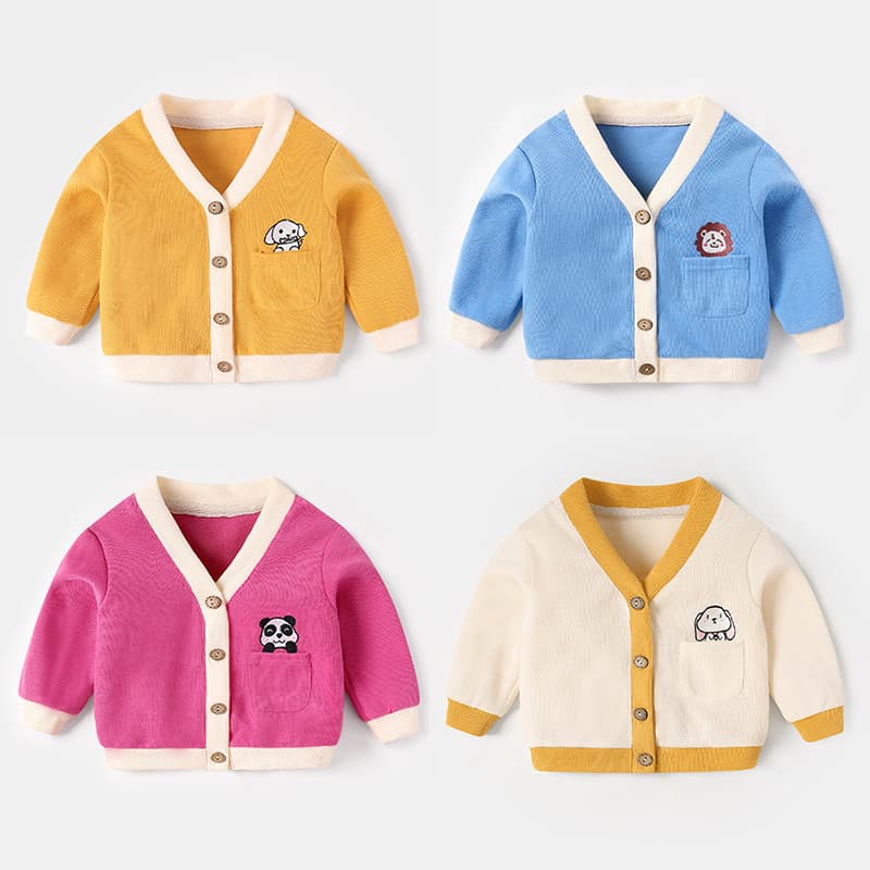 Bebê bebê Cardigan primavera outono jaqueta bebê menina malha superior roupas de primavera meninos crianças roupas de ou