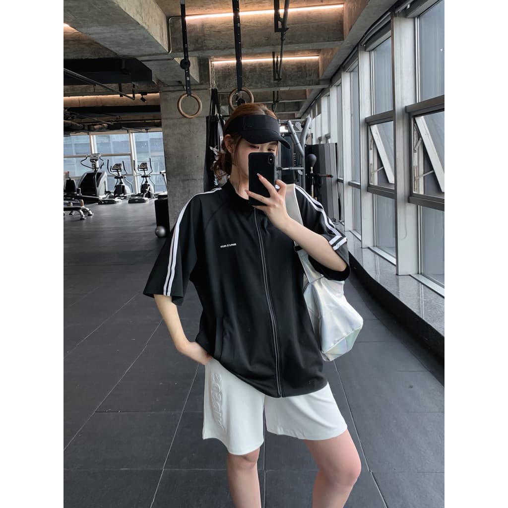 Contraste cor mais magro olhar solto tamanho grande gordura mm roupas de Fitness femininas roupas de Yoga topos roupas d