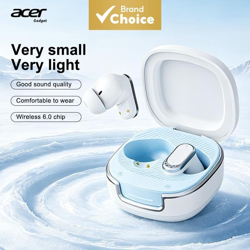 Fones de ouvido Acer OHR751, fones sem fio com microfone, tipo C, fone de ouvido Bluetooth, fone de ouvido, impedância