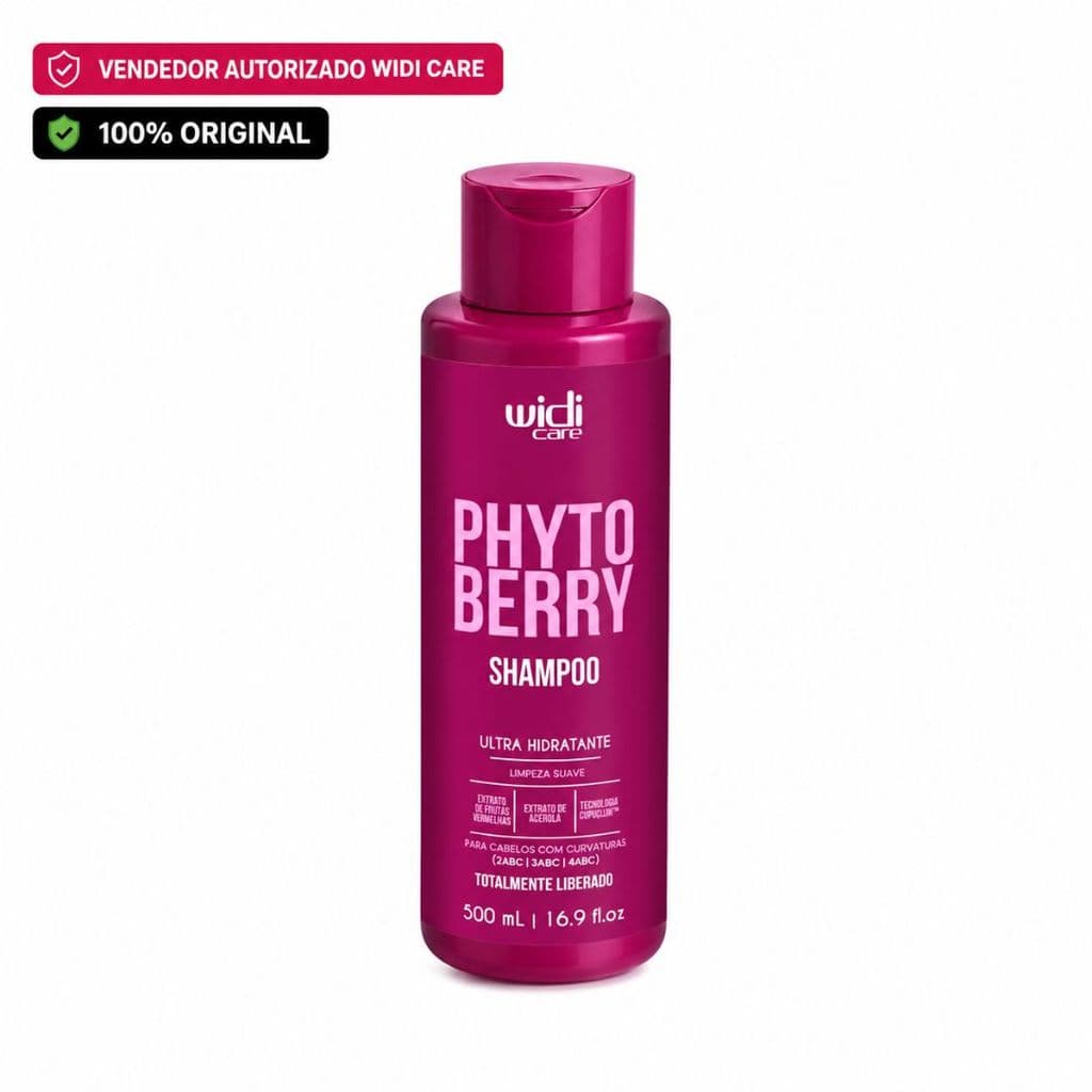 Shampoo Widi Care PhytoBerry | Ultra Hidratante - 500ml