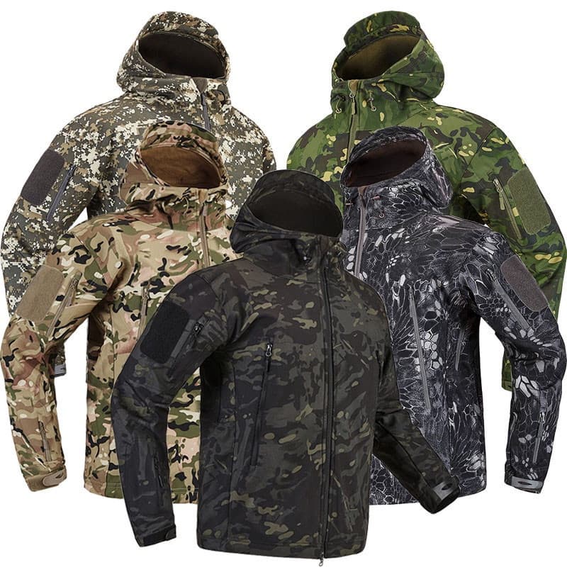 Jaqueta Tática Masculina Impermeável De Inverno Para Uso Externo / Jaqueta Militar