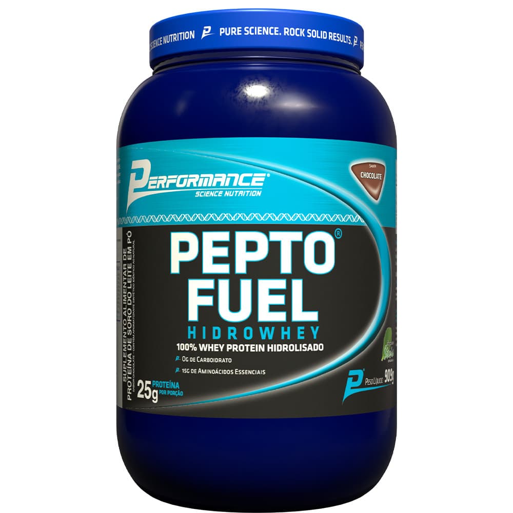 Whey Protein Hidrolisado Pepto Fuel Chocolate Performance Nutririon 909g