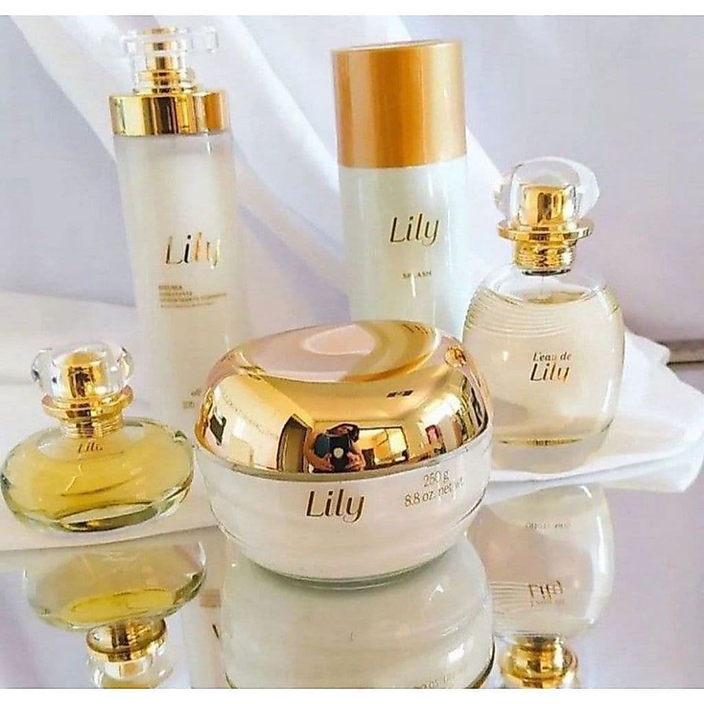 KIT lili 350ml creme e perfume acetinado corpo e mãos hidratante lyli lulli cuide se bem