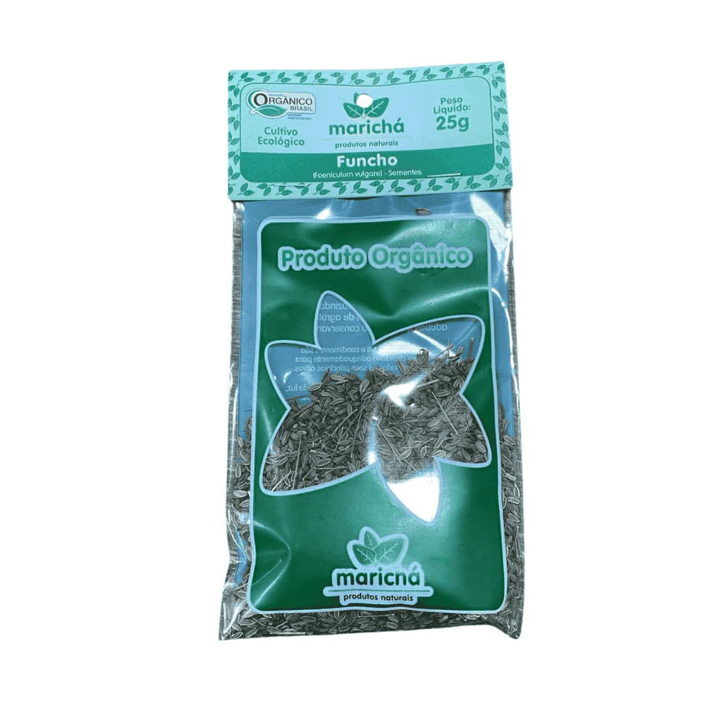 Chá Orgânico: Funcho Semente 25g