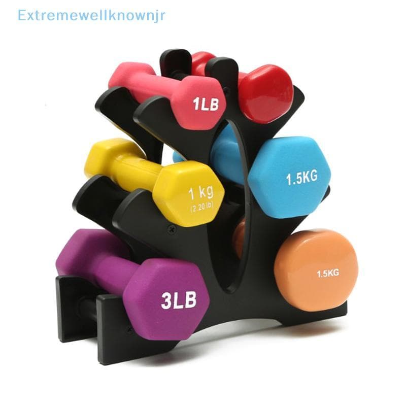 EJBR Armazenamento De Halteres De 3 Camadas Ra Stand Home Office Academia Haltere Peso Quente