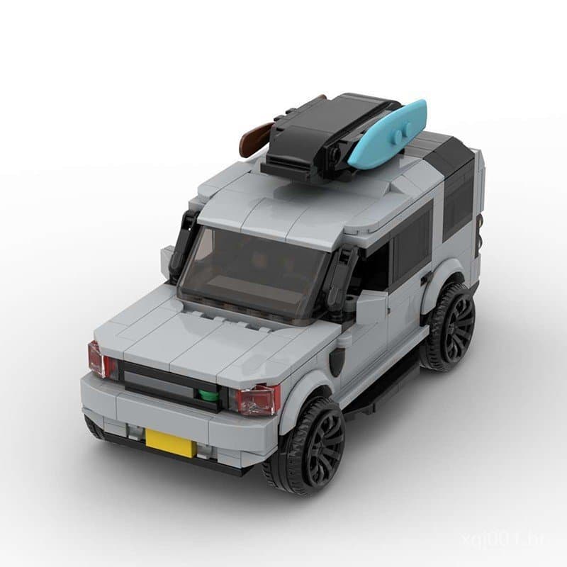 Blocos de montar MOC compatíveis com LEGO 102806 Land Rover Discovery 4 SUV, veículo off-road, série de montagem rápida,