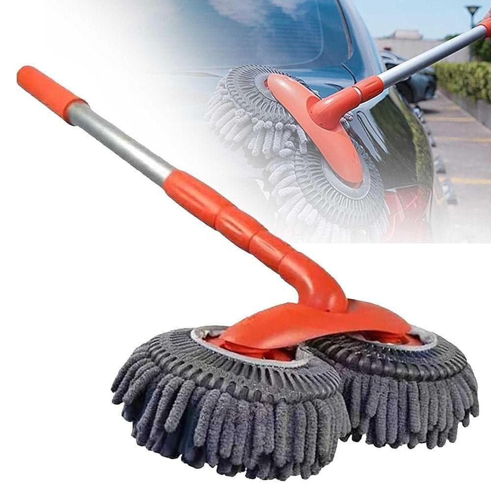 Esfregão Para Lavadora De Carro , Cabo Longo , Cabeça De Escova Dupla , De Limpeza Kit Antiderrapante Super Absorvente