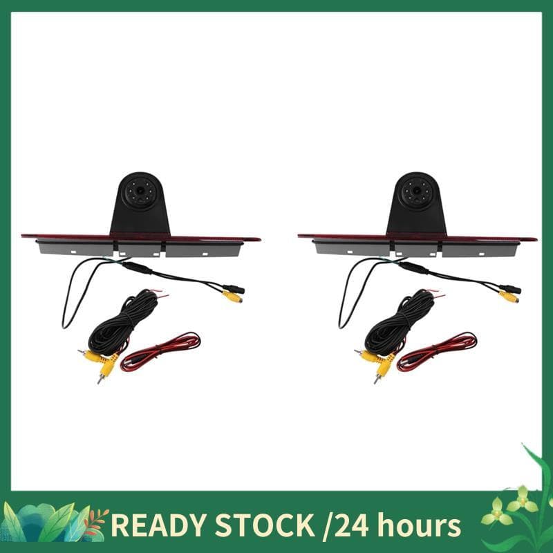 2X Carro Invertendo Câmera De Visão Traseira Terceira Luz Freio Para Sprinter W906 2006-2019