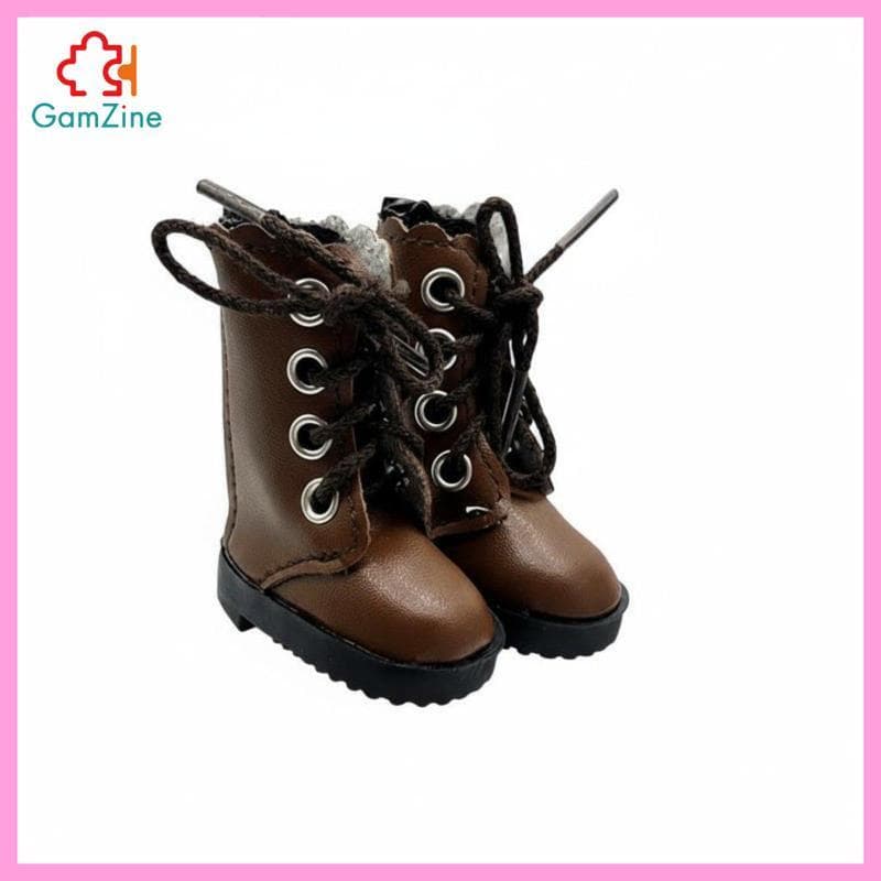 [lzdxwcke2] Botas De Boneca Realistas Com Fecho De Zíper Calçado BJD Para Bonecas Articuladas De 30 Cm , Acessório De Mo