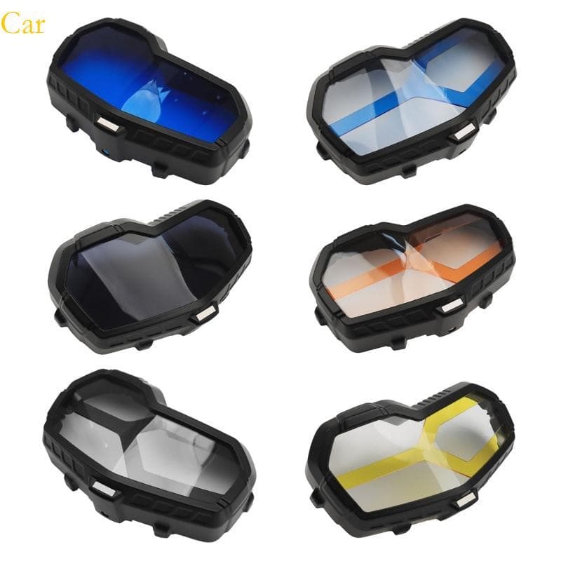 Frente Do Carro Farol Acrílico Protetor Capa Para ADV Motocicleta Guarda Acessórios Moto