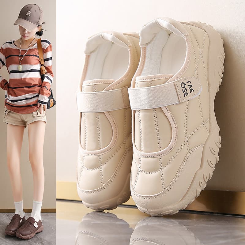 Novo modelo 2025 XQ-K18, calçado feminino casual e confortável, projetado com sola macia, adequado para combinar com dif