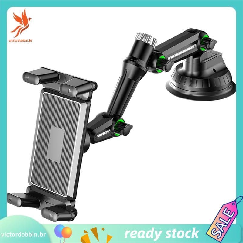 [victordobbin.br] Suporte Para Tablet Carro Ventosa De Braço Longo SUV Caminhão Veículo Elevador Pára-Brisa Janela Monta
