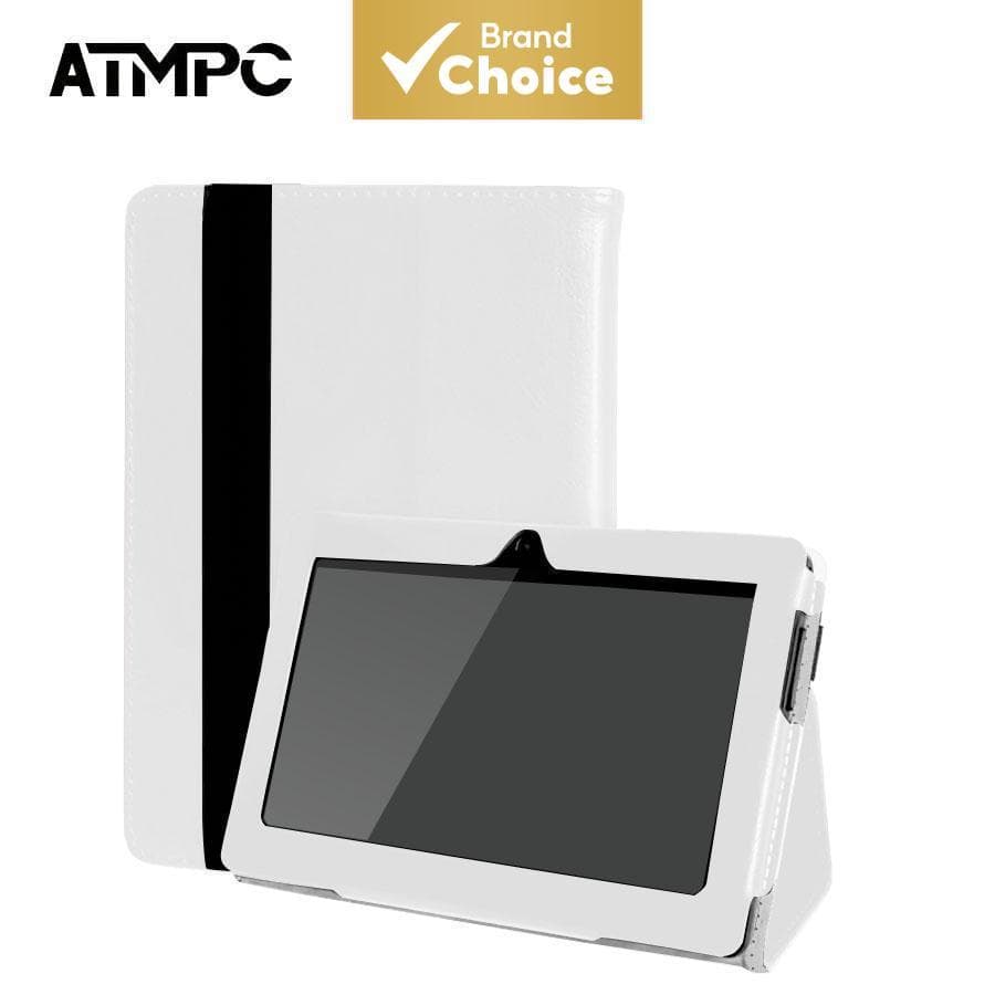 Tablet Android ATMPC de 7 polegadas, armazenamento de 16 GB, tela sensível ao toque IPS HD, bateria de 3500mAh, WiFi 6,