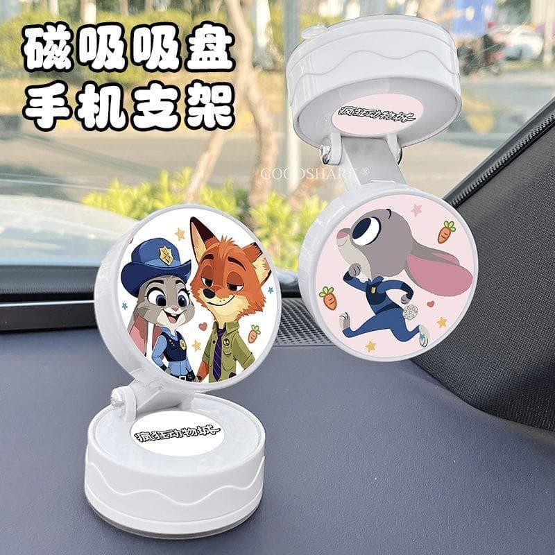 Suporte do telefone do carro louco Animal cidade ventosa magnética suporte do telefone painel navegação Universal quadro