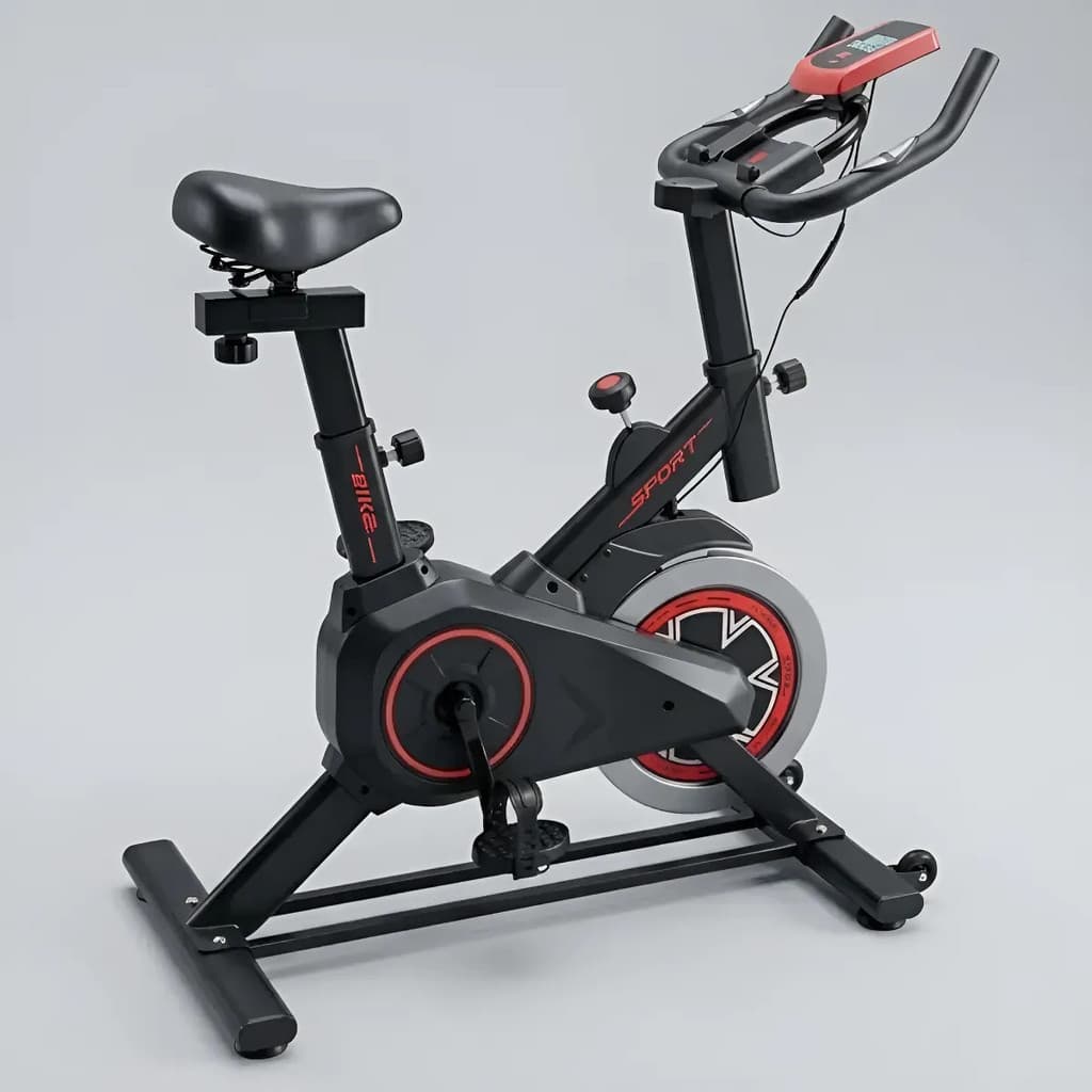 Bicicleta Ergométrica Spinning Full Com Display Academia Fit
