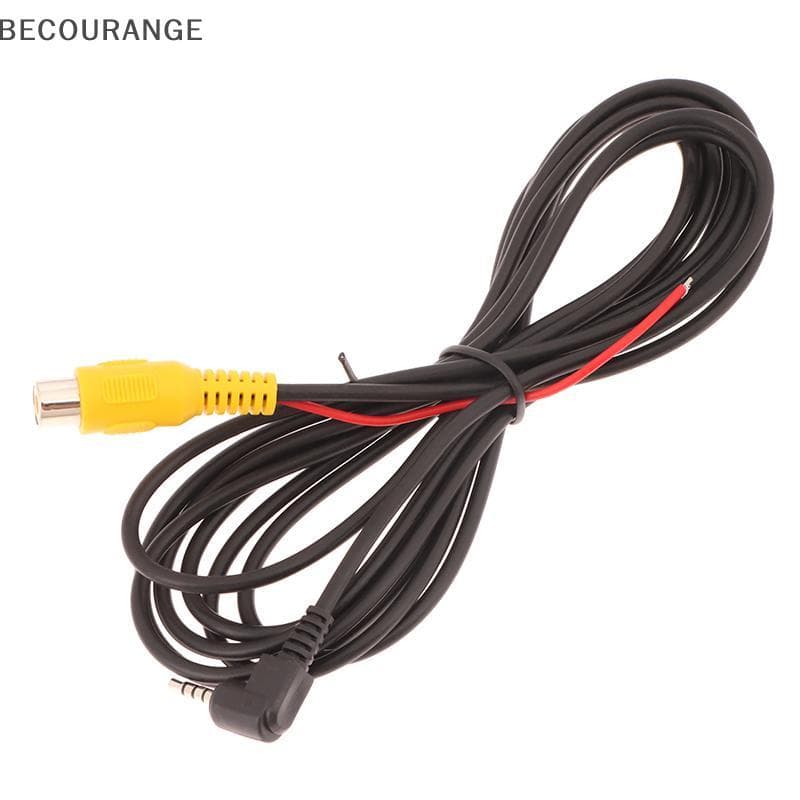 BEC 1Pc Cabo De Vídeo Para Navegador GPS RCA 2.5mm AV Conversor Visão Traseira Do Carro Câmera Estacionamento Reversa DV