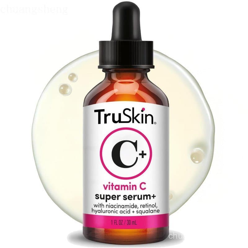 Super Sérum Facial de Vitamina C TruSkin - Cinco Benefícios para a Pele em um Só Sérum com Vitamina C, Retinol, Niacinam