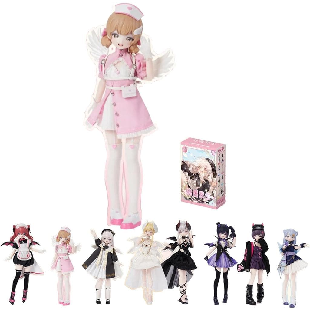 Caixa Surpresa de Bonecas BJD 1/6, Bonecas MJD Kawaii Série Candy Angel, Boneca Articulada 1/6, Figura de Ação Colecioná