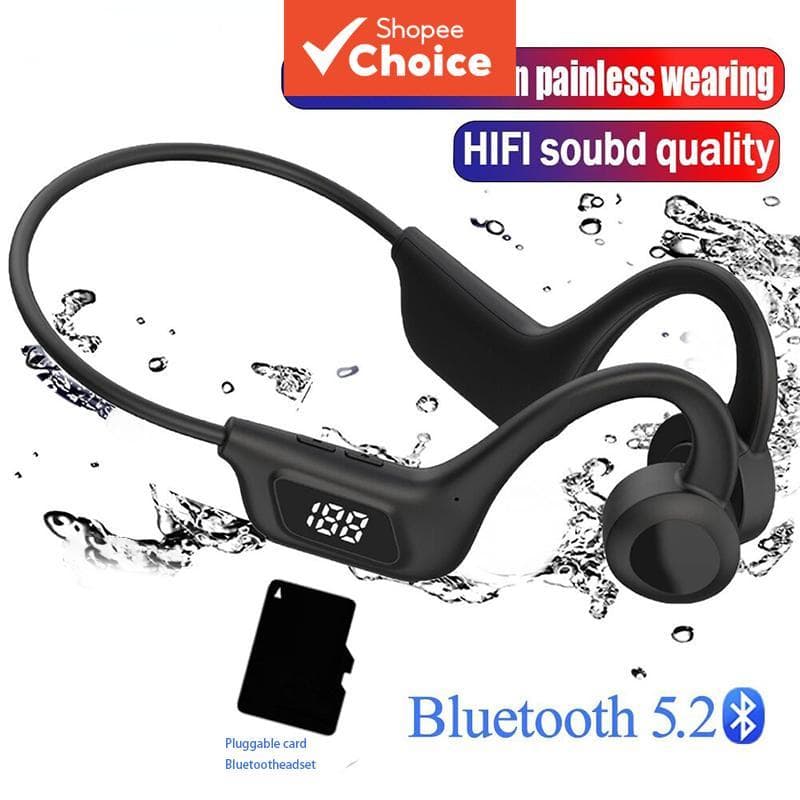 Fones de Ouvido Sem Fio Bluetooth Vitog, Fones Esportivos à Prova d’Água, Earbuds para Corrida, HiFi Estéreo TWS, Longa