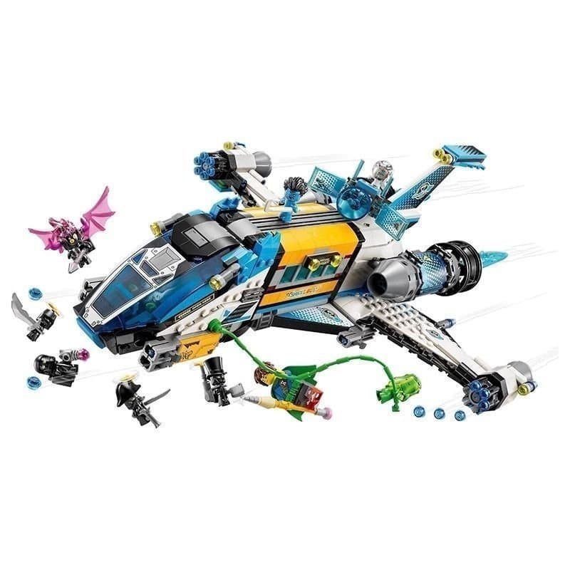977 peças compatíveis com blocos de montar Lego, Dream City Hunter Oz Space Bus Zoe Mattio, brinquedo de montagem DIY pa