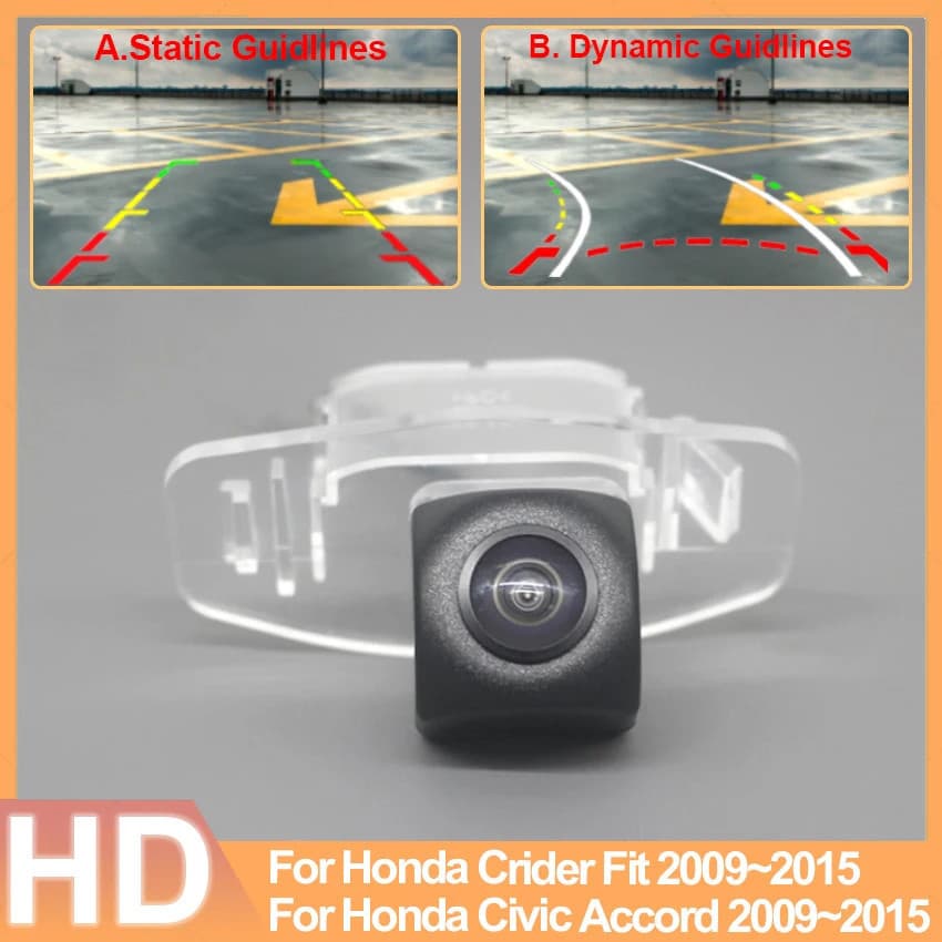 Câmera De Visão Traseira Do Carro 1280 * 720 HD Para Honda Accord (Geração 9.5) 2008-2015