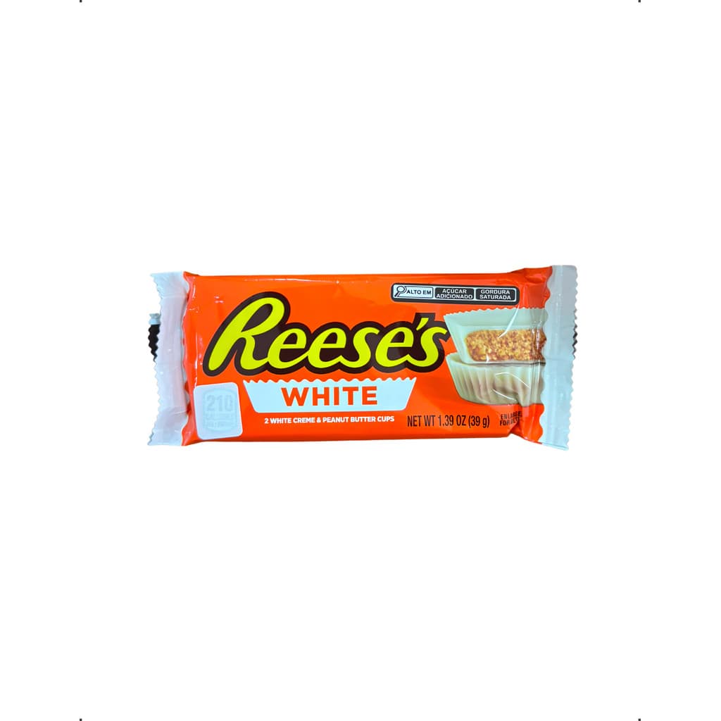Chocolate Reese's Peanut Butter Cup White 39g Importado