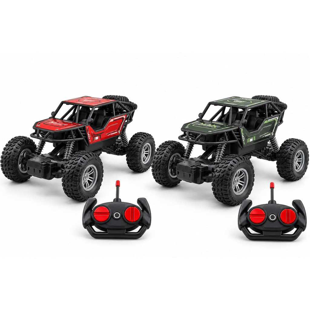 Carrinho Monster Truck Off Road com Controle Remoto 4x4