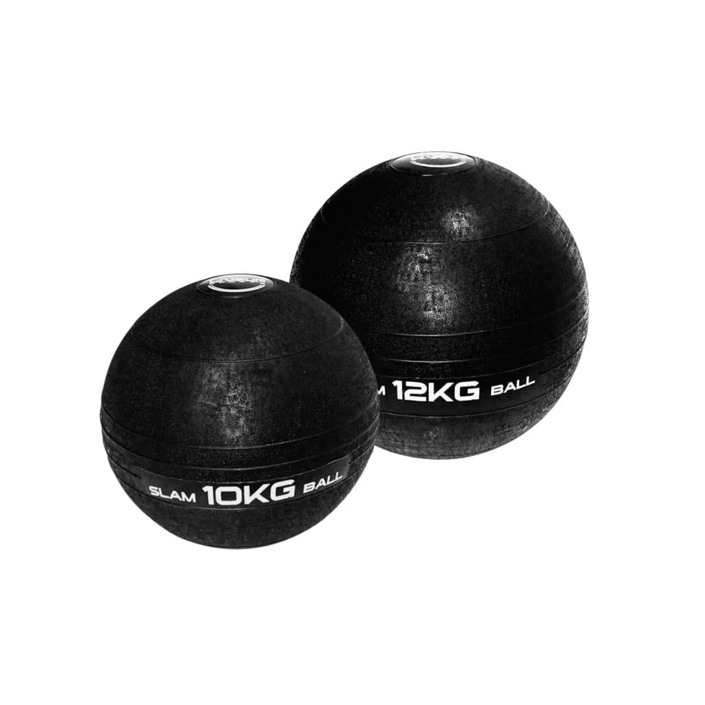 Kit 2 Slam Ball 22kg Medicine Treino Força Fit Preta Liveup