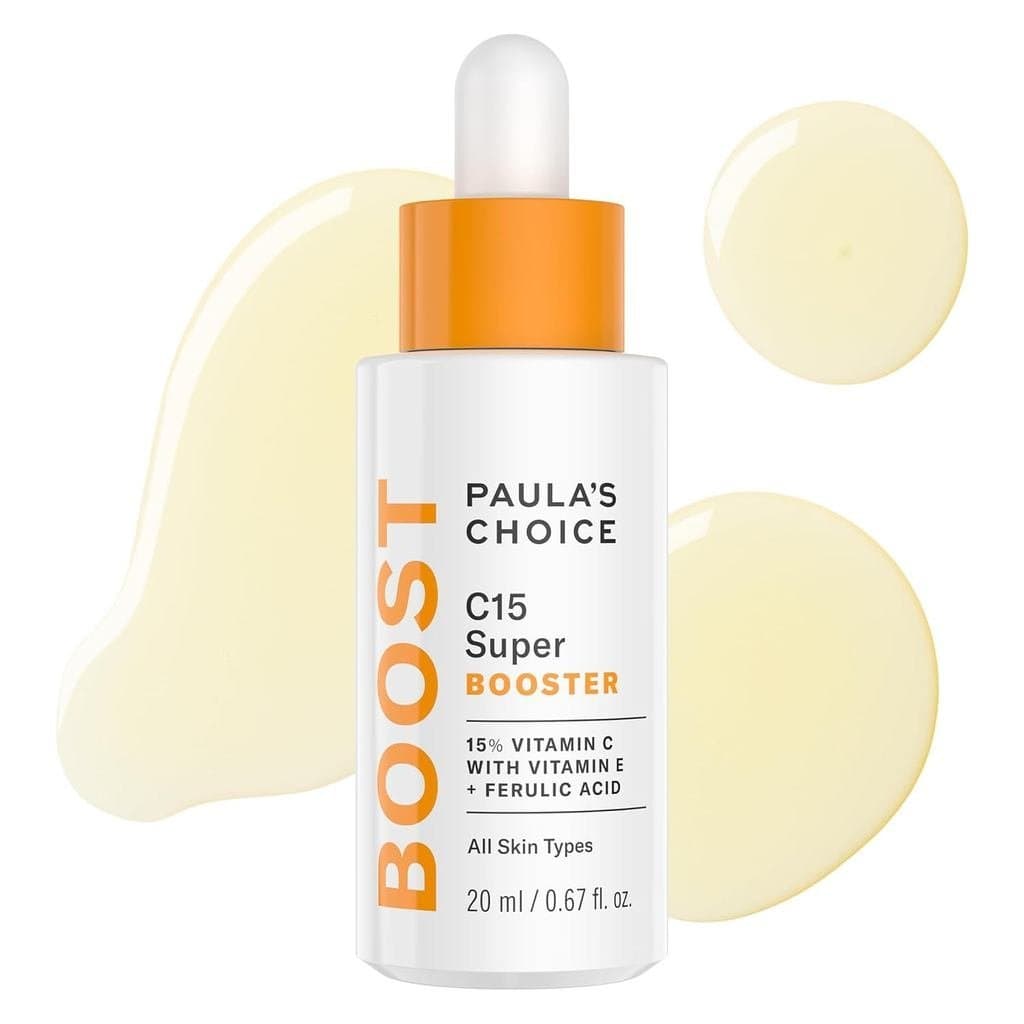 Paula's Choice BOOST C15 Super Booster, Sérum Facial com 15% de Vitamina C, com Vitamina E e Ácido Ferúlico para Combate