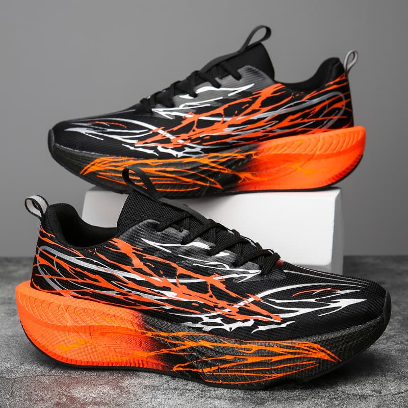 Tênis Esportivo com Placa de Carbono 2026, Espuma Macia, Luminoso, Três Cores, Tênis de Cor Verdadeira PACQ