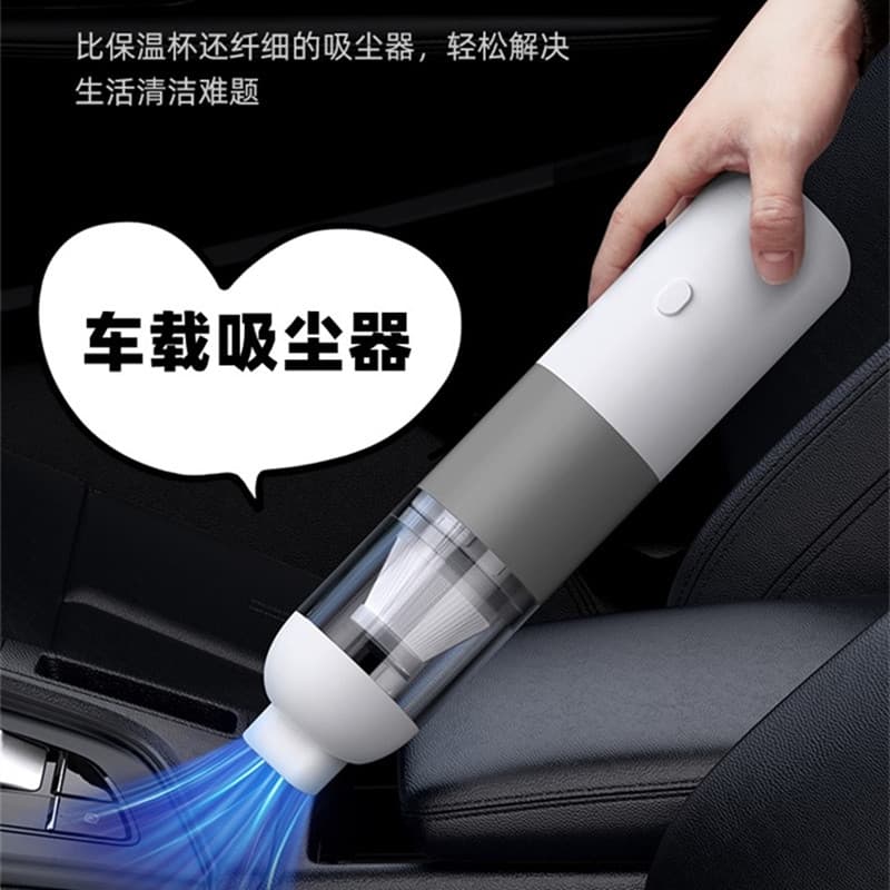 Aspirador de pó portátil para carro, recarregável, 120W, alta potência, suprimentos de limpeza de carro, aspirador de pó