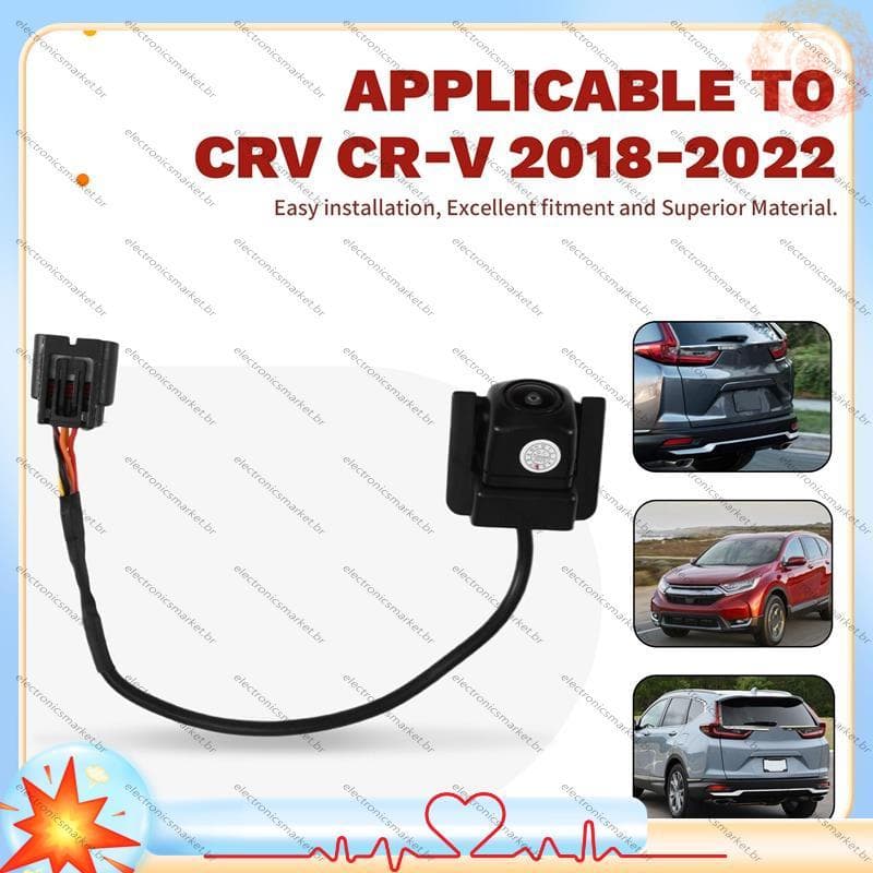 [Em Vendas E] Câmera De Ré Para Carro Com Visão Traseira HD 39530-TLA-A01 39530TLAA01-V 2018-2022