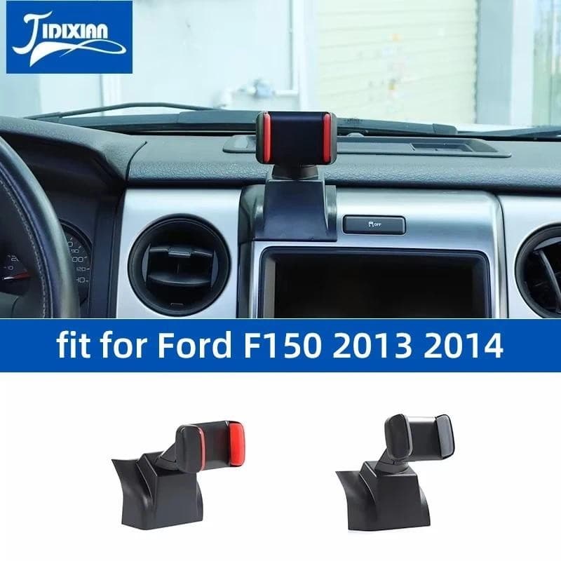 JIDIXIAN Console Central Interior Do Carro Suporte Telefone Móvel Apto Para Ford F150 Raptor 2013 2014 Acessórios Interi