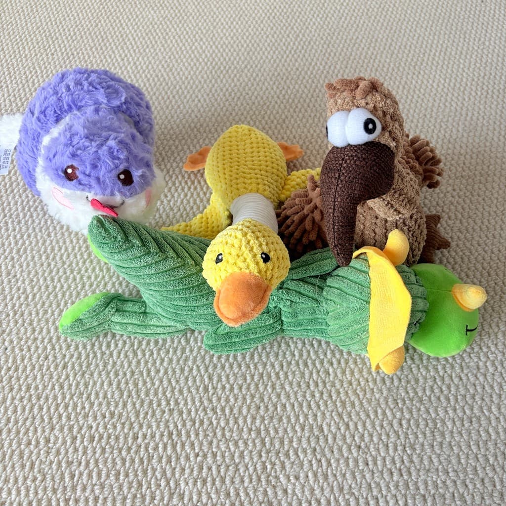 Brinquedo estendido para cachorro, voz de pelúcia, cachorro grande, cachorro médio e grande