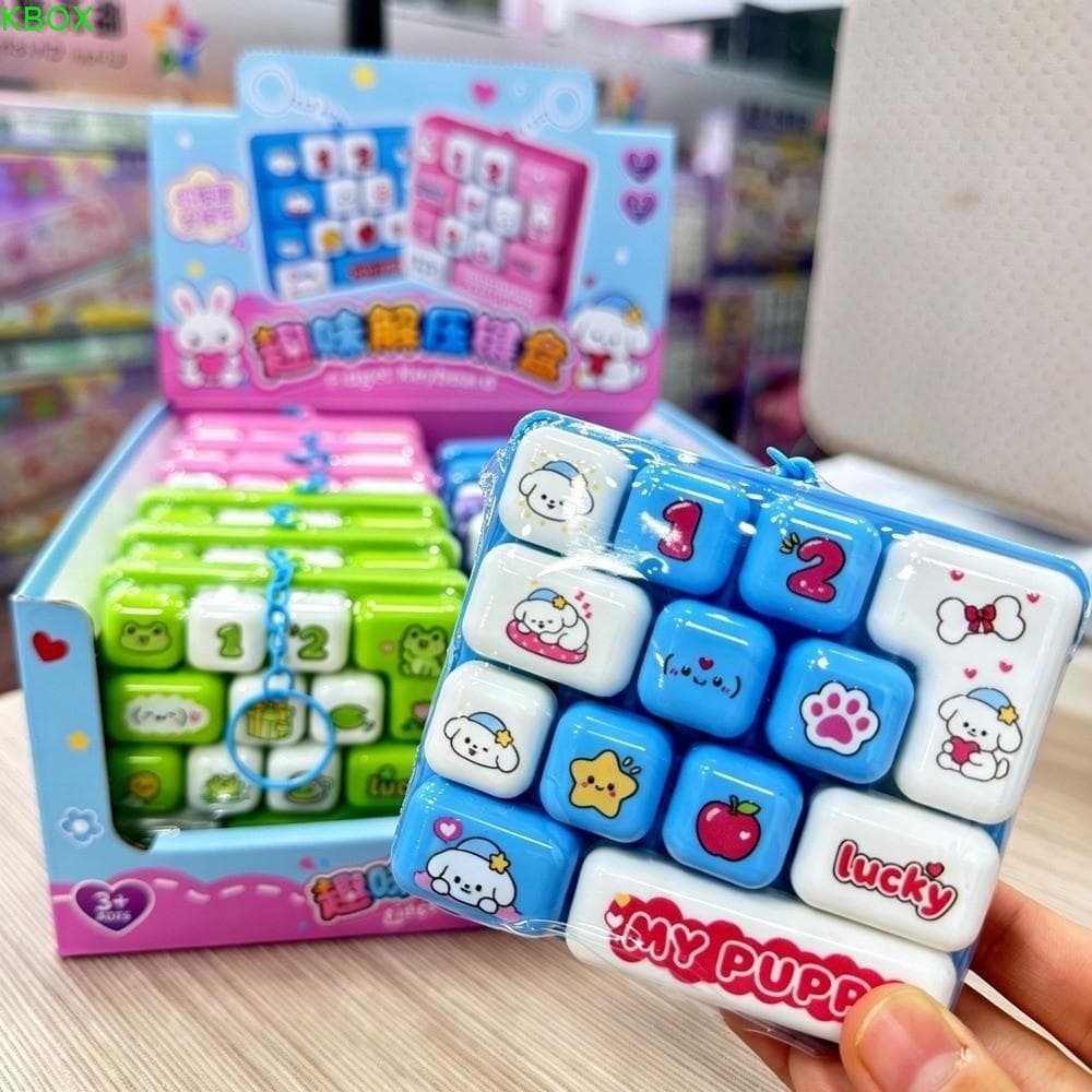 Chaveiro De Teclado KBOX , Mecânico Com Padrões De Animais De Sons Mecânicos , Plástico Transparente