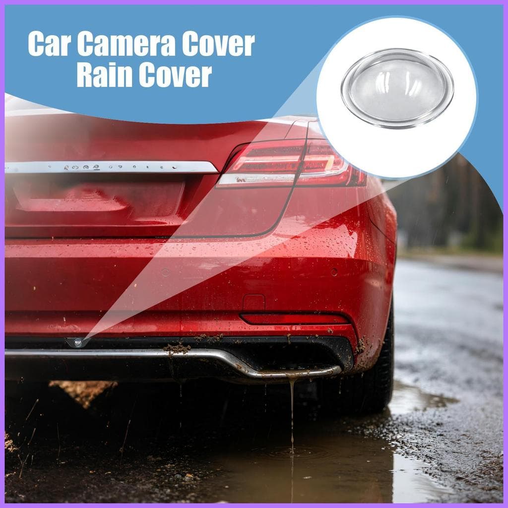 Câmera De Backup Escudo Chuva Claro Protetor Universal Guarda Do Carro Capa Para Pára-Choques Traseiro Reverso wheqenbr