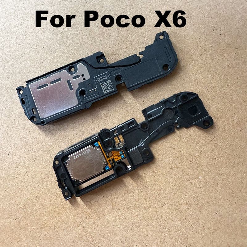 Alta Qualidade Para Xiaomi Poco X6 5G Alto-Falante Campainha Módulo De Cabo Flexível Peças Reposição Smartphone
