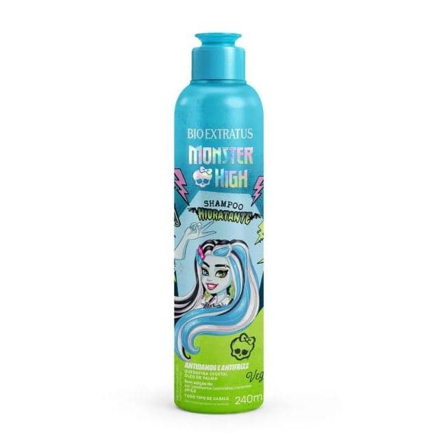 Shampoo Monster High Hidratante Bio Extratus 240ml