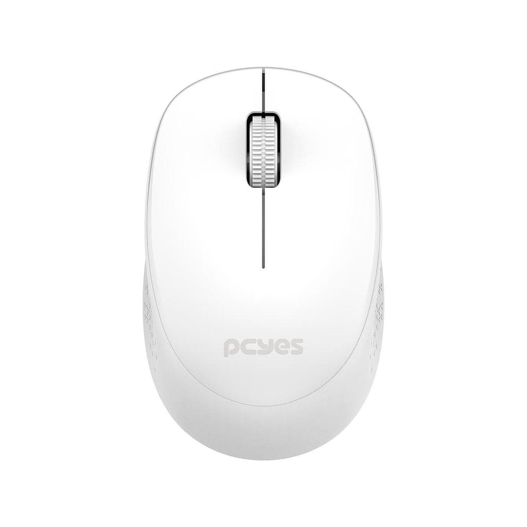 Mouse Sem Fio Pcyes Mover White 1600dpi Silent Click - Pmmwscw