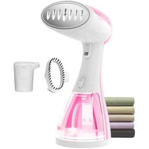 Mini Ferro a Vapor Portátil para Roupas - Vaporizador de Roupas Portátil de 1350W, Remove Rugas com Vapor Resistente ao 